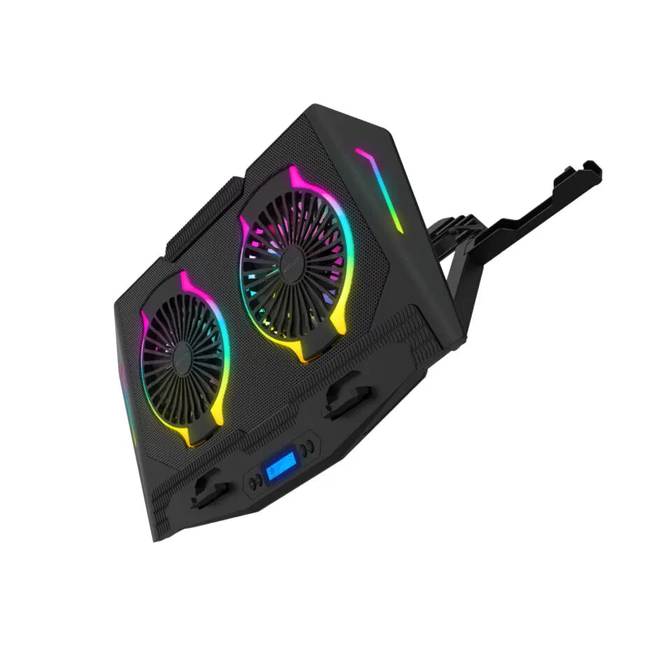 Laptop Cooling Pad 17.0” 2 x 120mm Fan RGB 6 Level - LCP172 Astrum