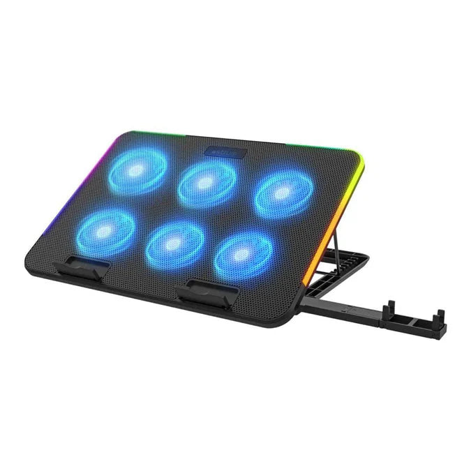 Laptop Cooling Pad 15.6″ 6 x 60mm Fan Led 5 Level – LCP156